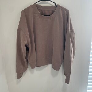LULULEMON softstreme Taupe Sweatshirt
